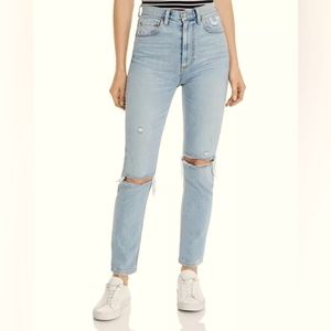 Boyish The Zachary High Rise Skinny Jeans in Blue Angel Size 27